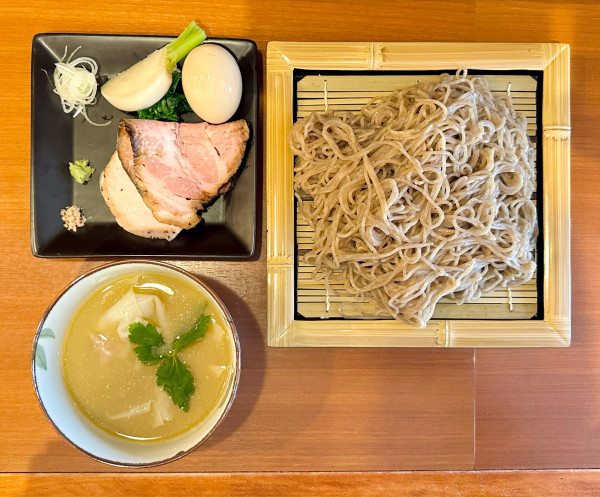 「★＜数量限定1日10杯＞ 春 のどぐろつけそば(塩)🍜¥1,50」@自家製手もみ麺 鈴ノ木の写真