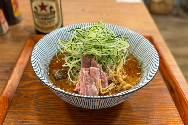 「冷やがけ（味噌）¥1200」@キッチンきらくの写真