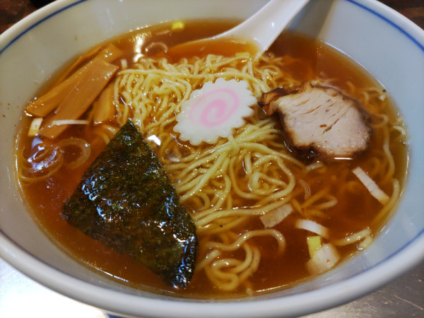 「小盛り中華そば（150g）800円」@中華そば 大海軒 毛呂山店の写真