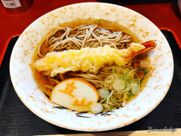「えび天そば（520円）」@立山そばの写真