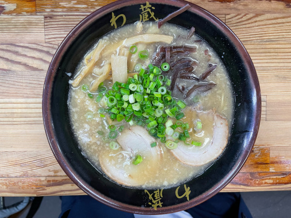 「わくらーめん」@博多とんこつラーメン わ蔵 歌舞伎町店の写真
