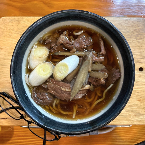 「肉そば」@柿島屋の写真