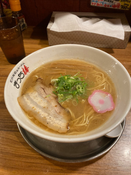「原ラーメン　豚骨醤油　800円」@紀州和歌山らーめん まっち棒 泉店の写真