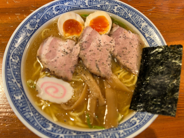 「特製中華そば大盛固め1200円」@中華そば 青葉 八王子店の写真