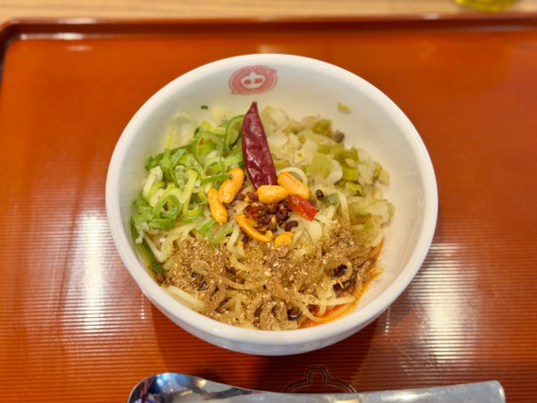 「麻辣.汁なし担々麺(ハーフ) 790円」@香家 五反田JPビルディング店の写真