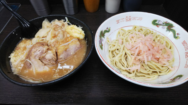 「つけ麺岩下の新生姜」@ラーメン二郎 川越店の写真