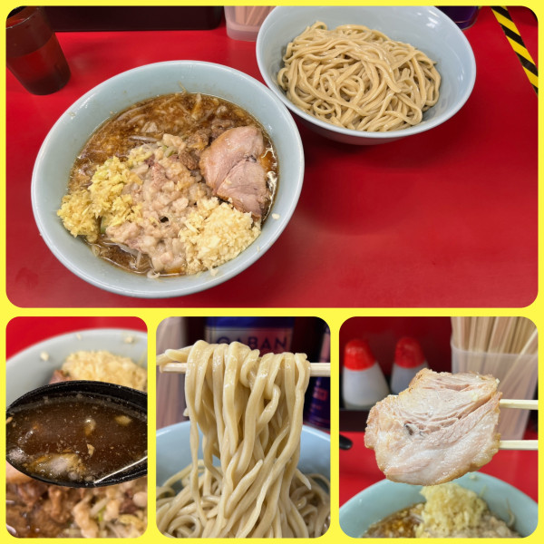 「小ラーメン￥890 +ぎょったまつけ麺Ⅱver.サバ￥150」@ラーメン二郎 中山駅前店の写真