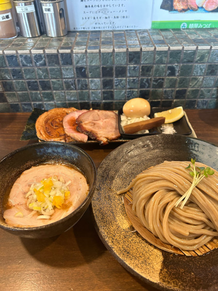 「つけ麺」@麺屋みつば＋クローバーの写真