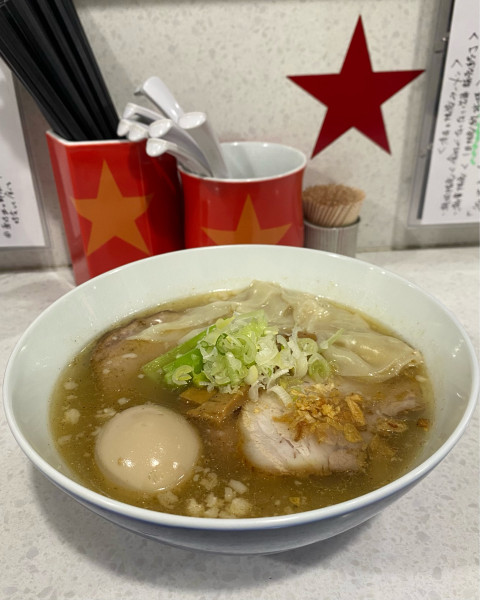 「特製塩らぁ麺 ¥1450」@ラーメン星印の写真