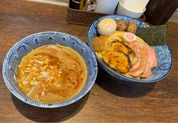 「辛つけめん（並）」@麺処はなぶさの写真