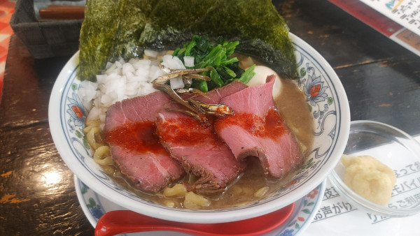 「すごい特製煮干ラーメン・大盛り・生姜 ¥1,479」@ビーフキッチンスタンド 新橋店の写真