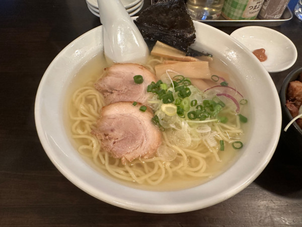 「コク旨鯛ラーメンすっきりクリア（並盛・150g）950円」@麺屋 承太郎の写真