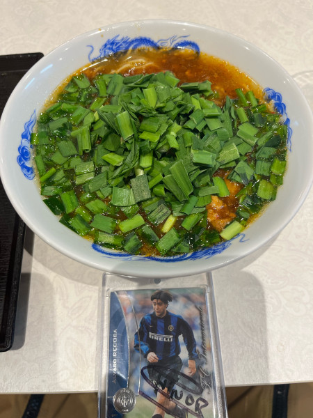 「モツあんかけラーメン」@大塚 幸龍軒の写真