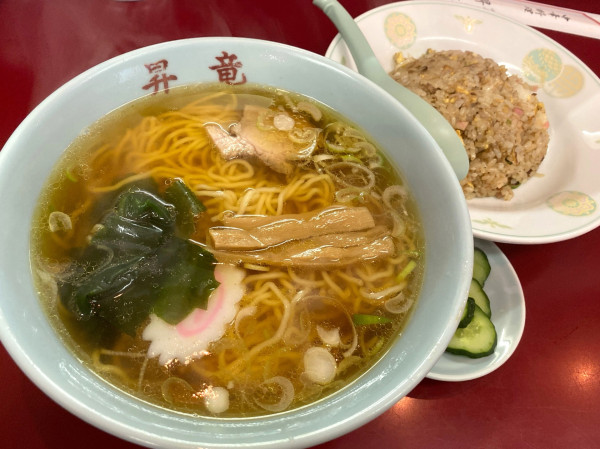 「セットメニュー(チャーハン ラーメンセット) 980円」@昇竜の写真