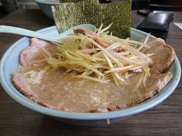 「ネギチャーシューメン(中)」@ラーメンショップ つくば店の写真