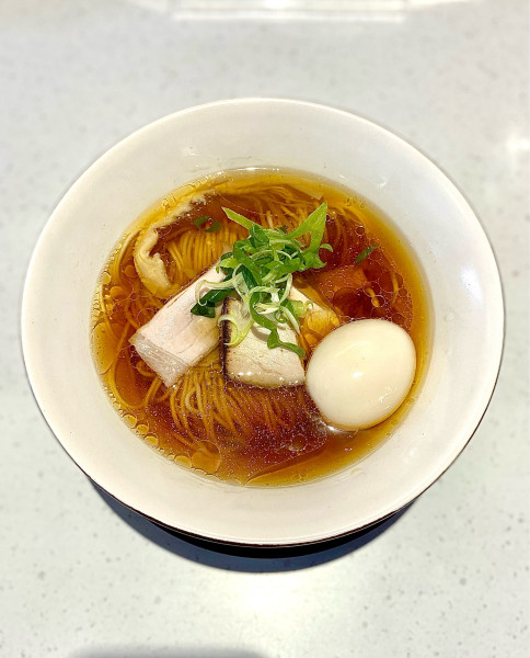 「味玉 中華そば【醤油】」@中華そば 九道の写真