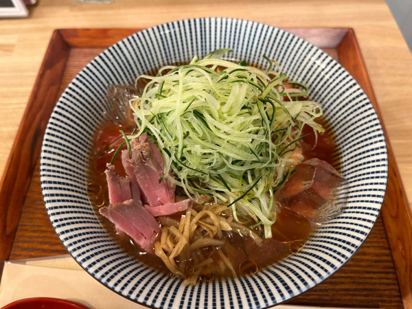 「トマトの冷やし麺」@キッチンきらくの写真