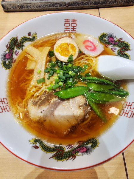 「下町らーめん９８０円税込」@レストランじゅらく 上野駅前店の写真