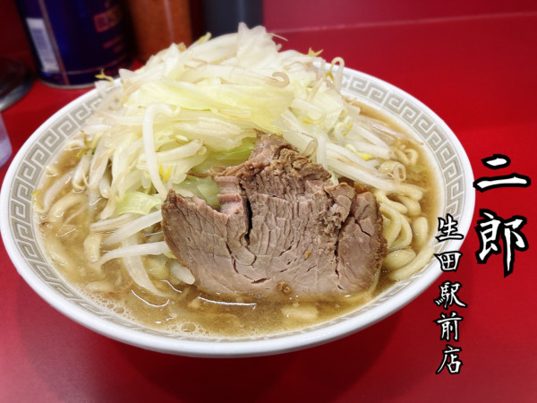 「ミニラーメン￥700」@ラーメン二郎 生田駅前店の写真