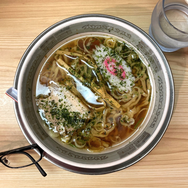 「赤湯 しょうゆラーメン（ミニ）」@龍上海 新横浜ラーメン博物館店の写真
