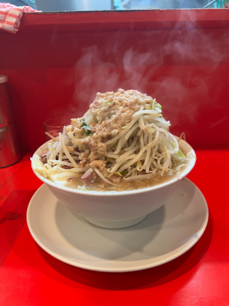 「小ラーメン(¥900)+チーズ(¥100)」@ラーメン二郎 府中店の写真