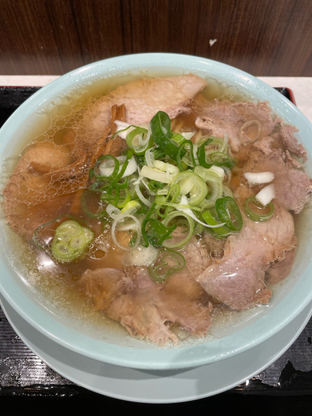 「中華そば」@新橋ニューともちんラーメン 川崎駅前店の写真