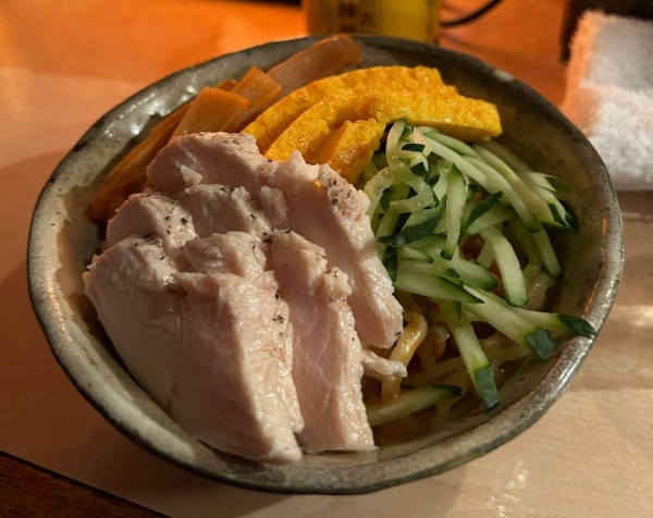 「冷やし中華（限定品）」@SAKE Bar 蓮の写真