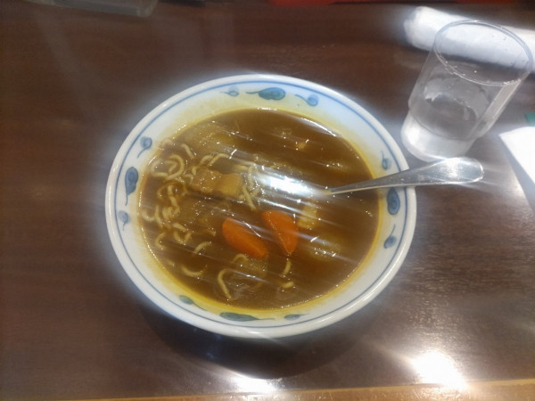 「ミニカレーラーメン」@大衆食堂 正広の写真