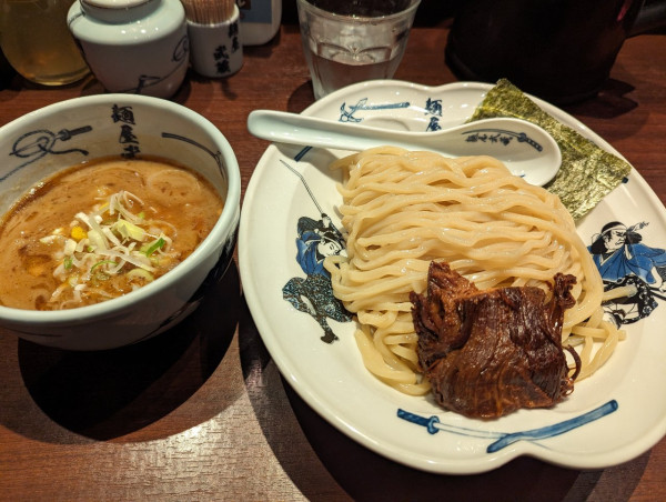 「濃厚つけ麺1050円」@創始麺屋武蔵の写真