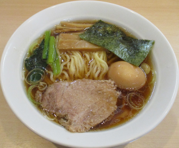 「らぁめん（小）670円＋味玉110円」@らあめん 満家の写真