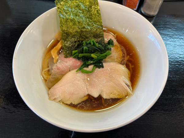 「鶏がら中華そば＋和え玉」@戸田ラーメンベース 和み食堂の写真