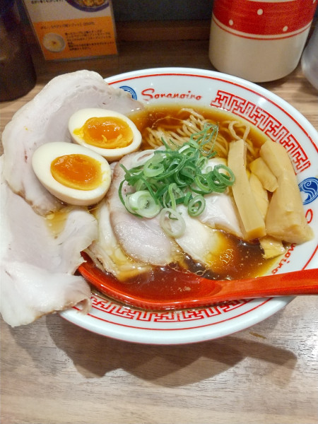 「そらのいろスペシャル醤油らーめん」@そらのいろ NIPPONの写真