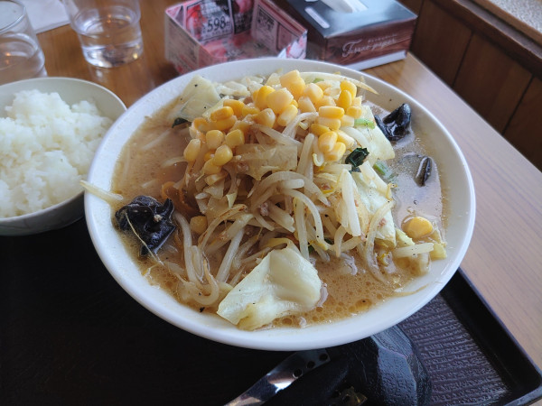 「藤崎野菜ラーメン(味噌)+野菜増し130円」@藤崎らーめんの写真