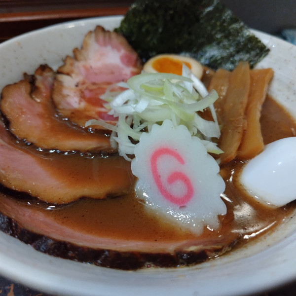 「ラーメン800円　チャーシュー250円」@まつおぶしの写真
