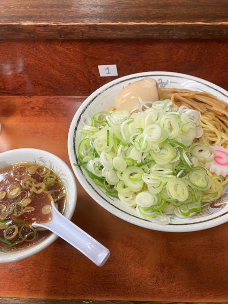 「大　ネギ　味玉　スープ」@珍々亭の写真