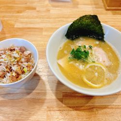 鶏そば＋チャーシューこま飯