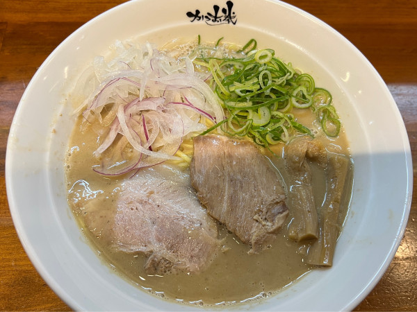 「濃厚ぶっつぶしらーめん」@らーめん かつお拳の写真