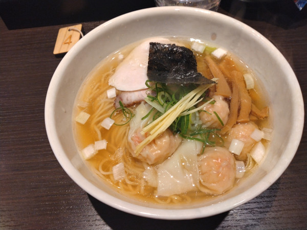 「ワンタンメン(塩)¥1200-」@麺や 福一の写真