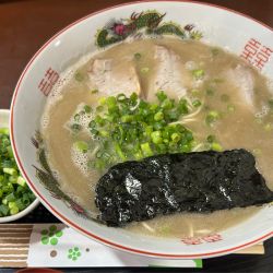 ラーメン＋ネギ増し＋替玉