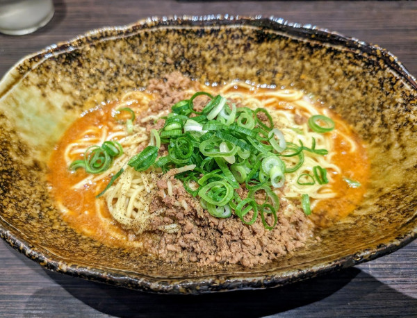「汁なし担担麺(2辛)650円」@中華そば くにまつ 本店の写真