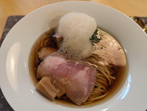 「特上鶏醤らぁ麺」@とくいちの写真
