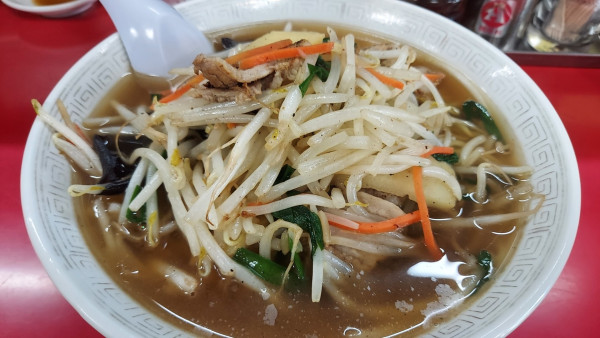 「特製もやしそば：炒め 650円」@栄楽の写真