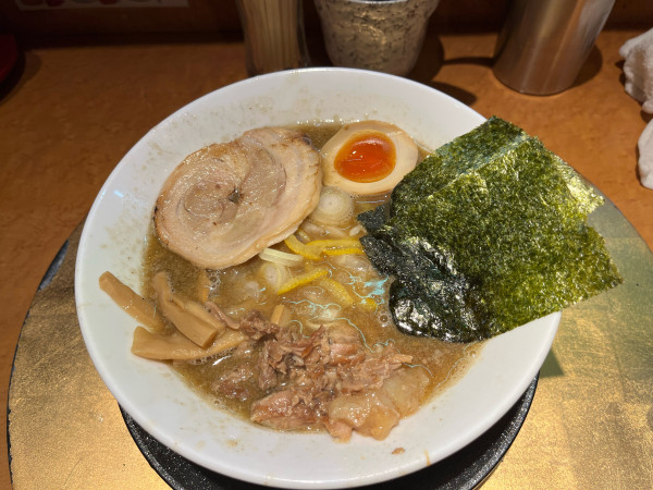 「特製濃厚煮干しそば（醤油）1170円」@麺屋 音の写真