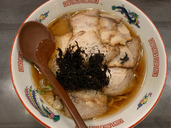 「肉そば」@喜多方らーめん 蔵まちの写真