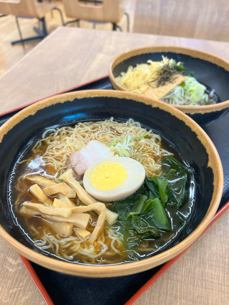 「和風醤油ラーメン」@市役所大食堂の写真