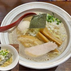 味玉むじゃきそば＋煮干和え玉