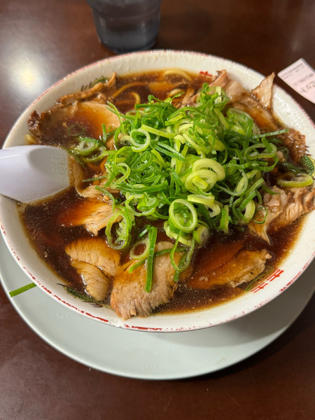 「Aセット　ラーメン、炒飯小」@新福菜館 KiKi京橋店の写真