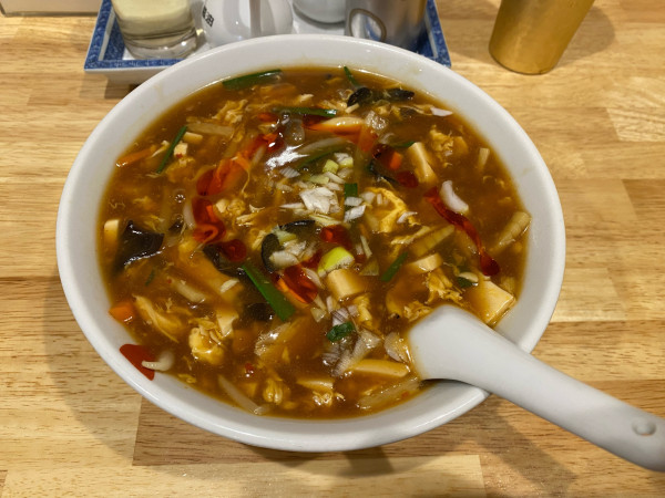 「酸辣タンメン858円」@河童軒の写真