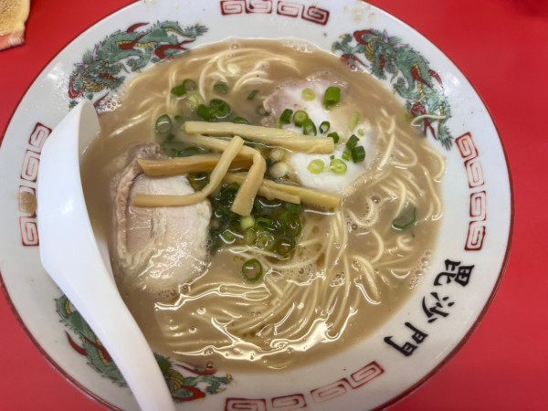 「ラーメン750円」@毘沙門の写真