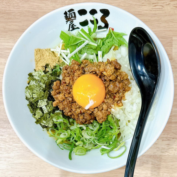 「カレー台湾まぜそば」@麺屋 こころ 幡ヶ谷店の写真